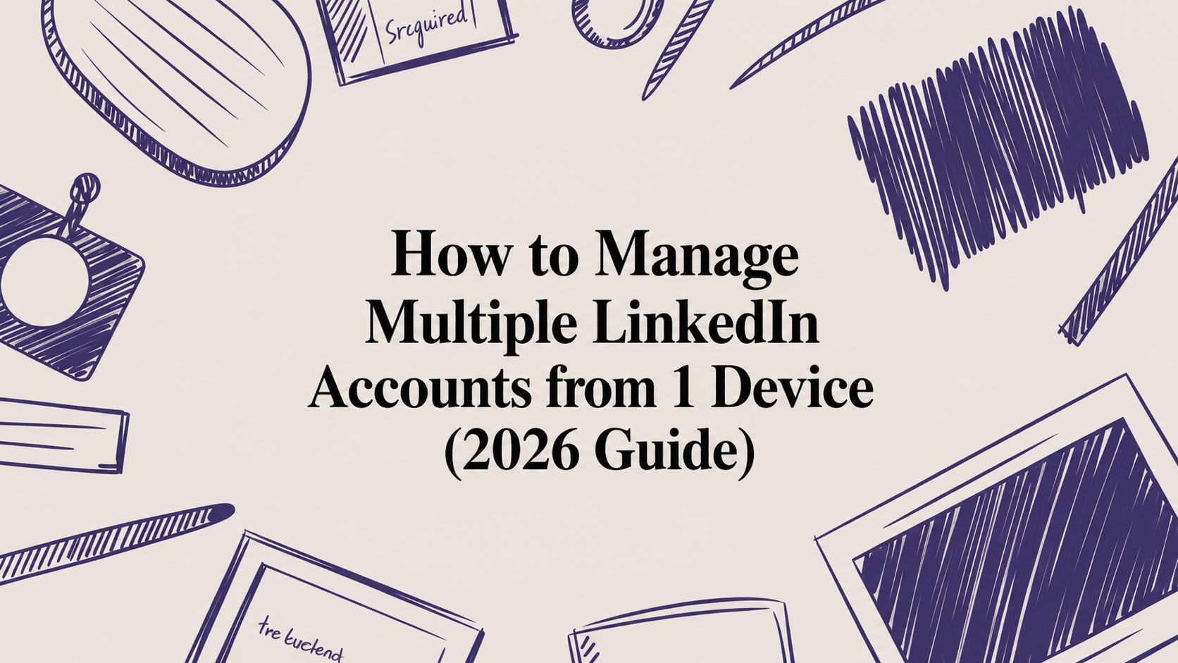 How to Manage Multiple LinkedIn Accounts from 1 Device (2026 Guide) Image