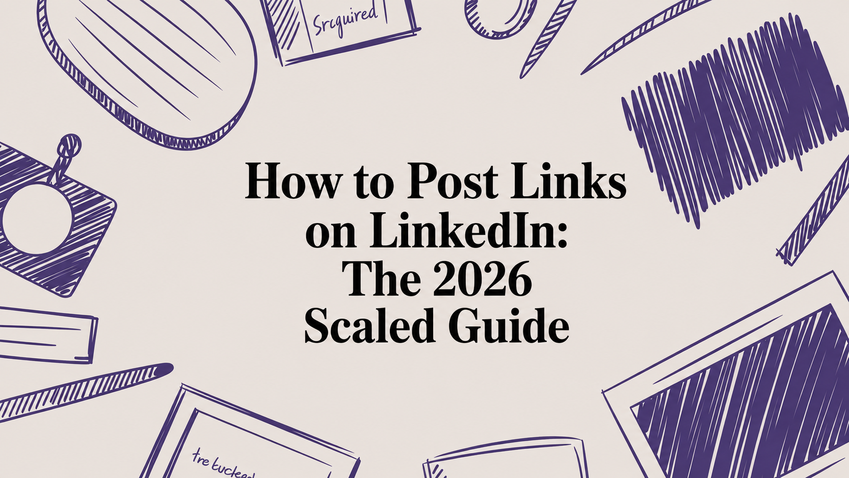 How to Post Links on LinkedIn: The 2026 Scaled Guide