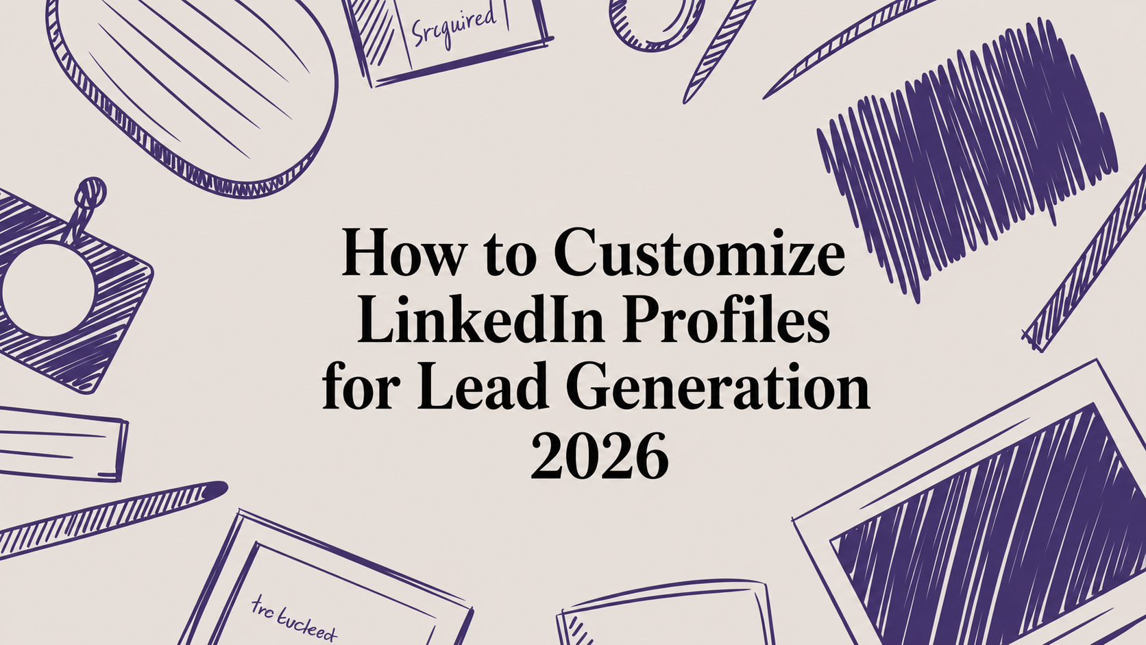 How to customize LinkedIn profiles for lead generation 2026