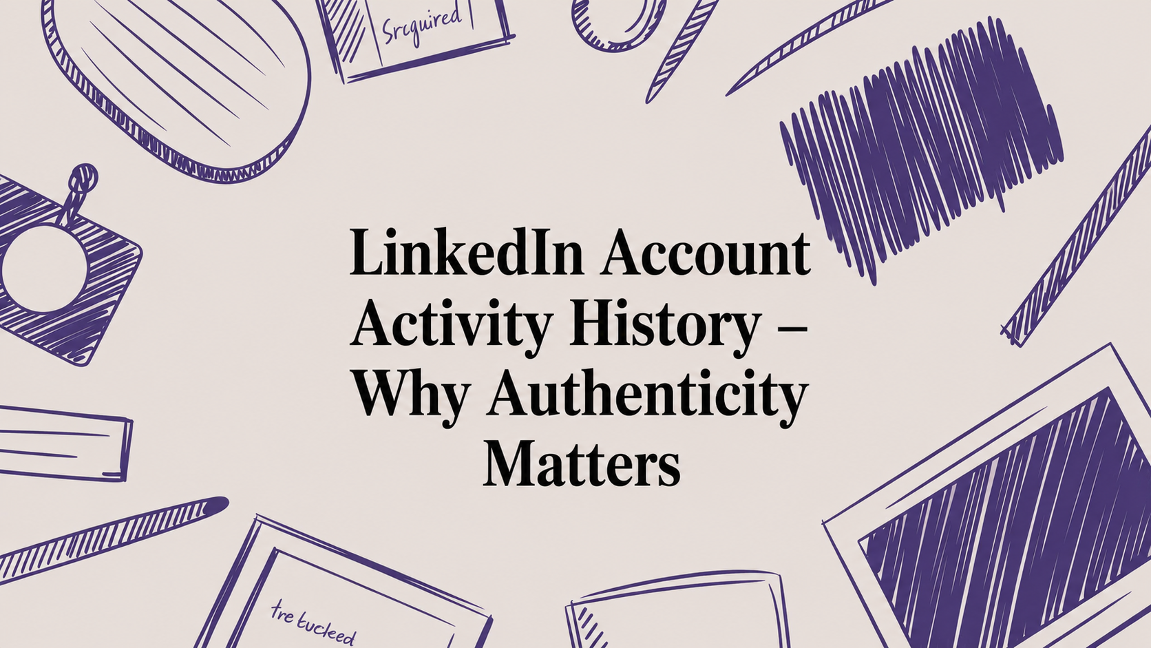 LinkedIn Account Activity History – Why Authenticity Matters Image