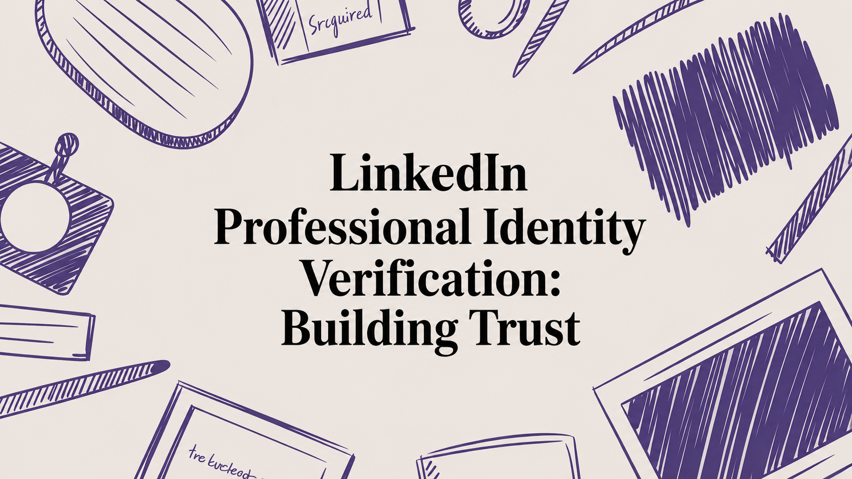 LinkedIn Professional Identity Verification: Building Trust Image