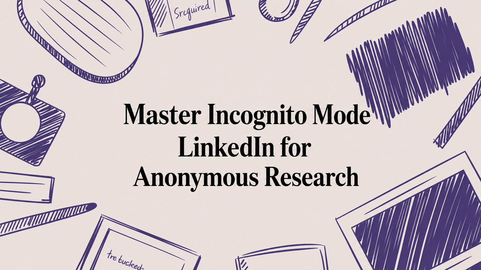 Master Incognito Mode LinkedIn for Anonymous Research