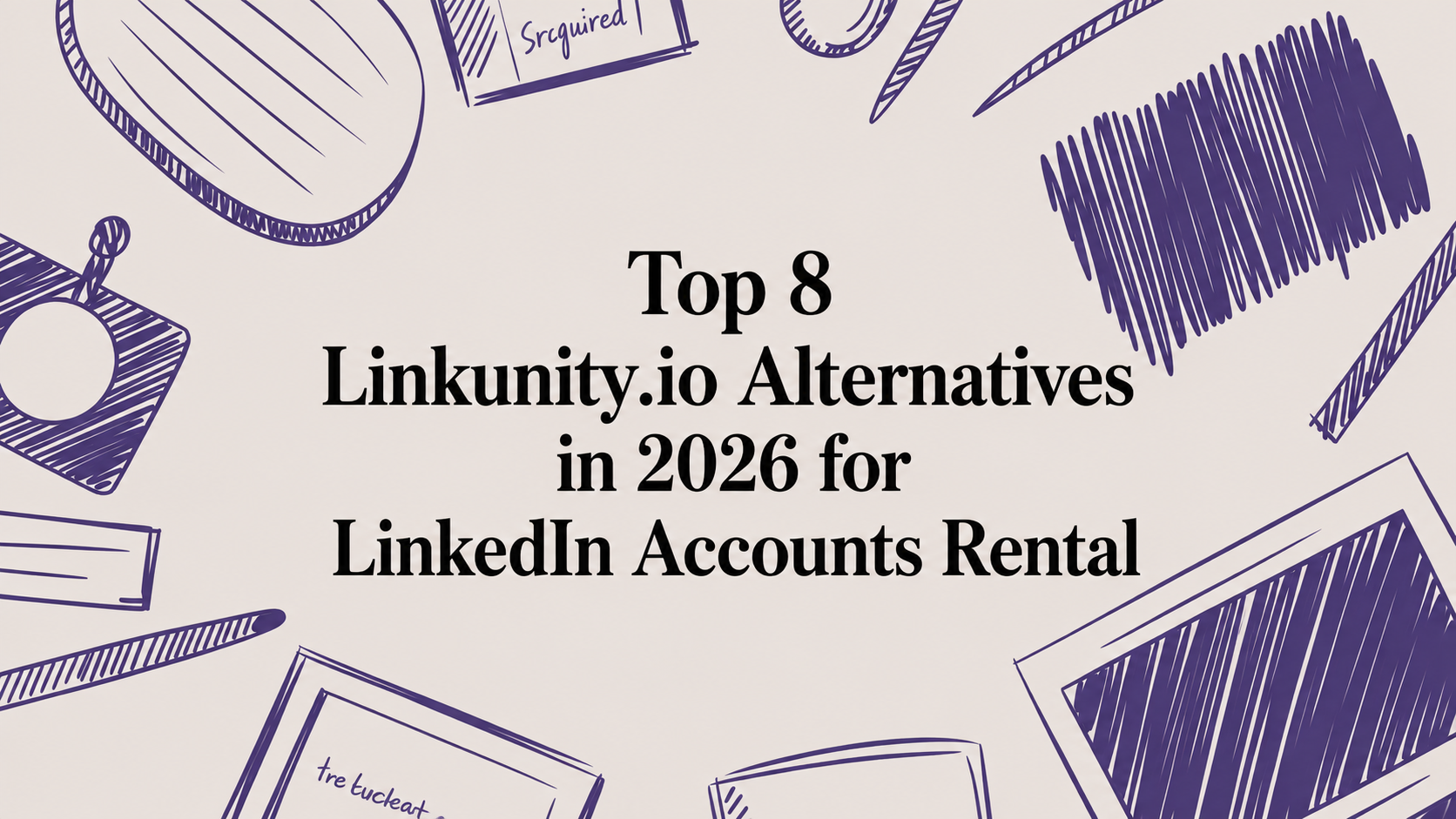 Top 8 Linkunity.io Alternatives in 2026 for LinkedIn Accounts Rental Image