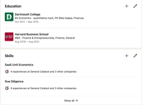 LinkedIn Account Verified (Male)