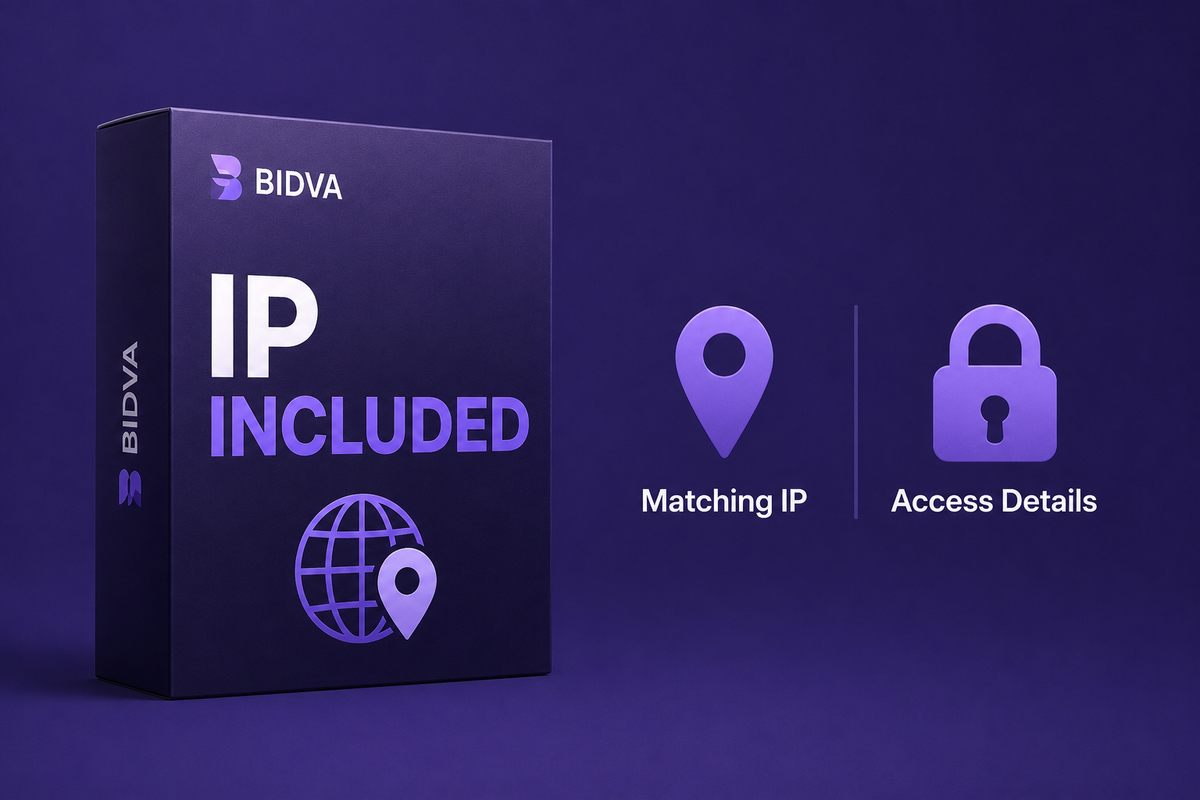 IP included with the account